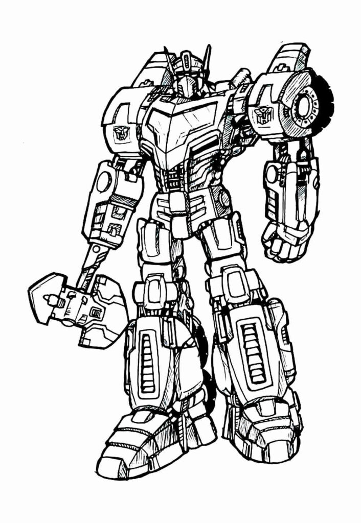 Desenho de Transformers