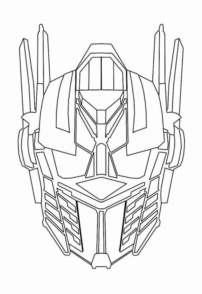 Molde de Máscara dos Transformers