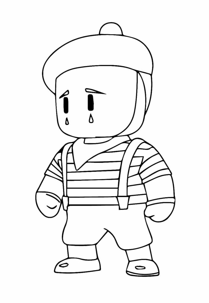 Desenho de Stumble Guys para imprimir