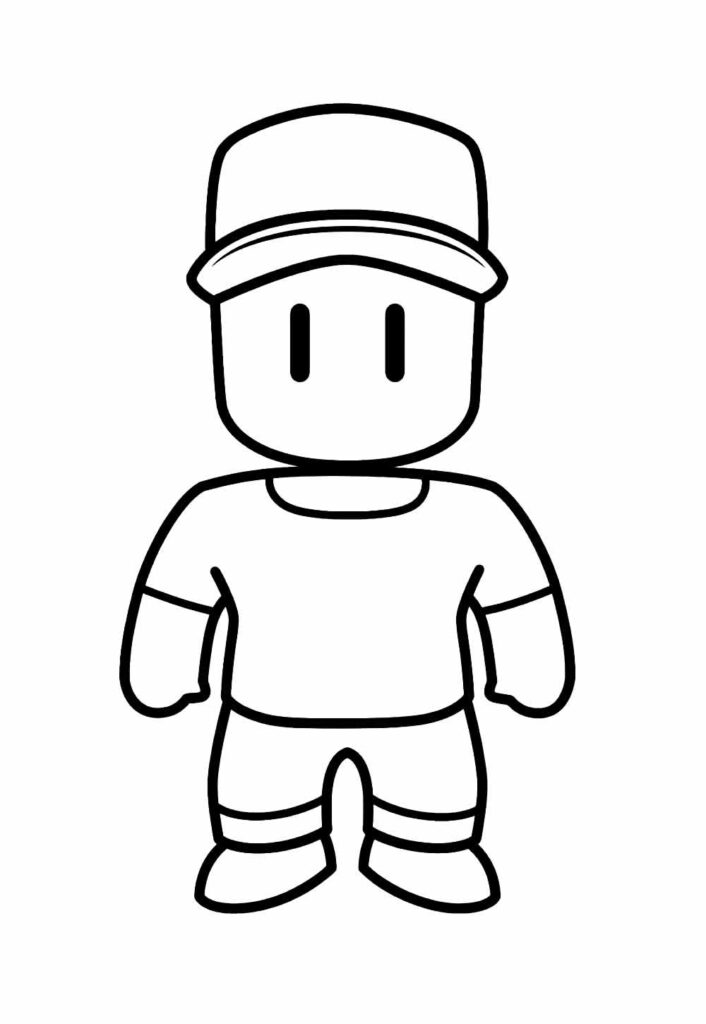 Desenho de Stumble Guys