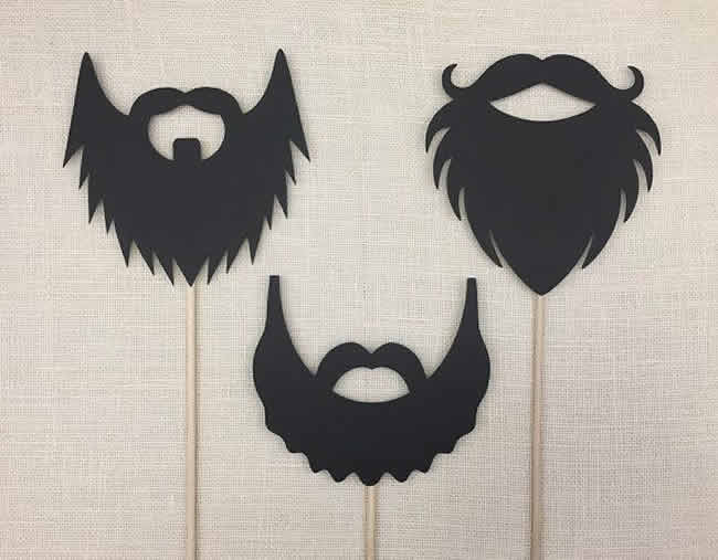 Decoração com Barba - Acessórios