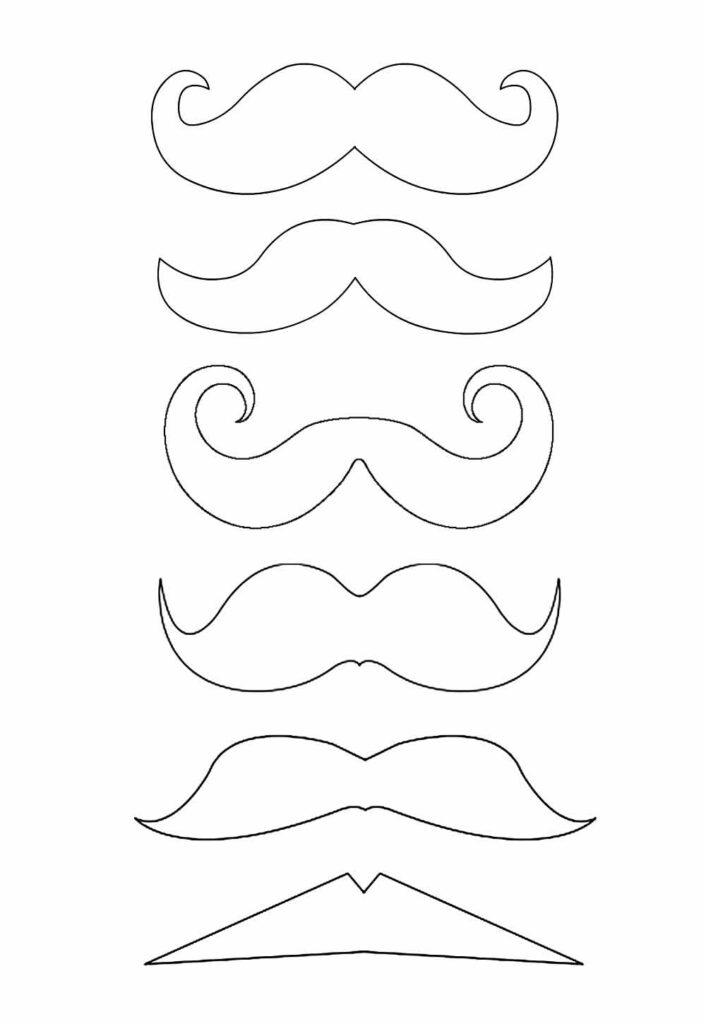 Moldes de Bigodes